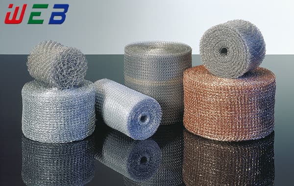 0-23mm Wire High Efficient Knitted Wire Mesh